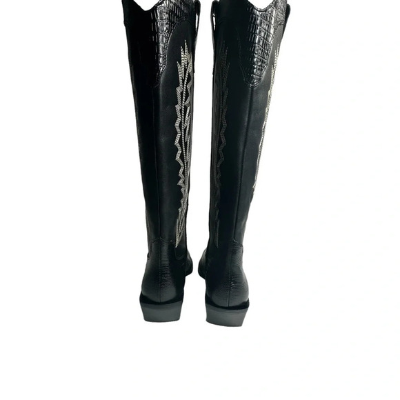 Marc Fisher Ltd Roselle Black Point Toe Boot. Sz: 7 - Picture 8 of 10